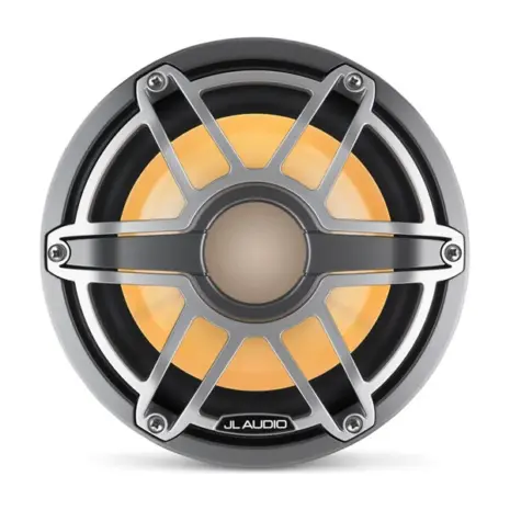 JL Audio M6 Marine Subwoofer, 8" with LED and Titanium Sport Grille - M6-8IB-S-GmTi-i-4 JL Audio M6 Marine Subwoofer, 8" with LED and Titanium Sport Grille - M6-8IB-S-GmTi-i-4