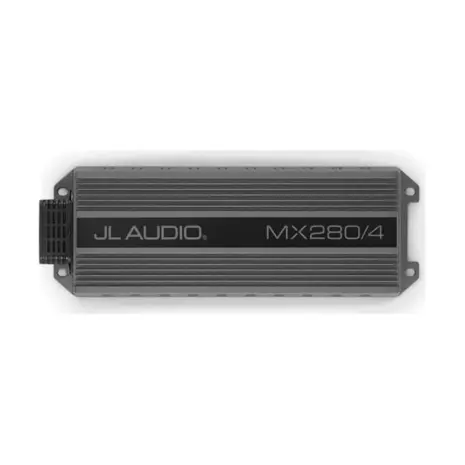 JL Audio MX Marine and Powersports Amplifiers, 4 Channel Full-Range Amplifier (280 watts) (MX280/4) JL Audio MX Marine and Powersports Amplifiers, 4 Channel Full-Range Amplifier (280 watts) (MX280/4)