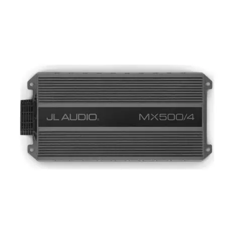 JL Audio MX Marine and Powersports Amplifiers, 4 Channel Full-Range Amplifier (500 watts) (MX500/4) JL Audio MX Marine and Powersports Amplifiers, 4 Channel Full-Range Amplifier (500 watts) (MX500/4)