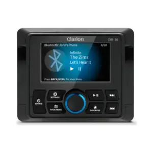 Clarion Marine CMR-30 Wired Remote with Full-color LCD Dispaly (CMR-30)