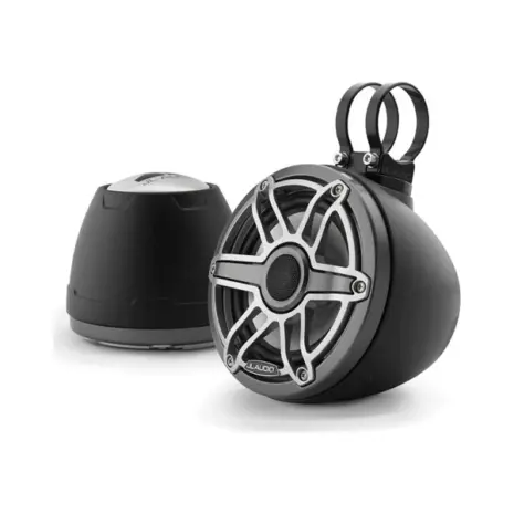 JL Audio VeX Enclosed System, M6 6.5” with Titanium Sport Grille (M6-650VEX-Mb-S-GmTi) JL Audio VeX Enclosed System, M6 6.5” with Titanium Sport Grille (M6-650VEX-Mb-S-GmTi)
