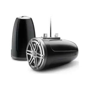 JL Audio M3 Enclosed Tower Speakers, 7.7" with Grey sport grille - M3-770ETXv3-Sb-S-Gm