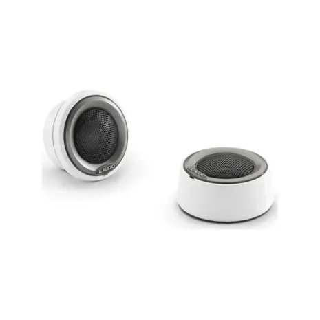 JL Audio M6 Marine Component Tweeter, 1" with white mounting cups and grey trim ring - M6-100CT-C/S-GwGm JL Audio M6 Marine Component Tweeter, 1" with white mounting cups and grey trim ring - M6-100CT-C/S-GwGm