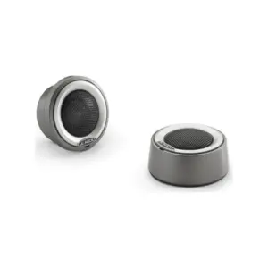 JL Audio M6 Marine Component Tweeter, 1" with grey mounting cups and titanium trim ring - M6-100CT-C/S-GmTi