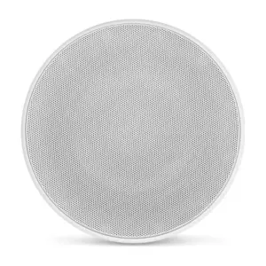 JL Audio M6 Marine Speakers, 7.7" with White luxe grille (Single) (M6-770X-L-GwSw-Single)