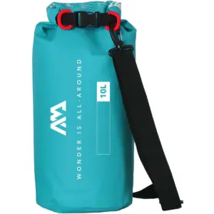 Aqua Marina aqua 10L dry bag - aqua bag with rolled top black buckle and shoulder strap