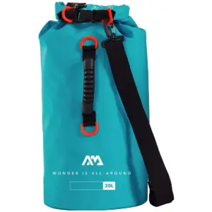 Aqua Marina 20L aqua dry bag - aqua bag with carry handle and black shoulder strap