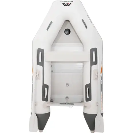 Aqua Marina A-DELUXE inflatable boat - overhead view of the boat interior Aqua Marina A-DELUXE inflatable boat - overhead view of the boat interior