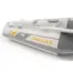 Aqua Marina A-DELUXE inflatable boat - close-up of the side tube and oar