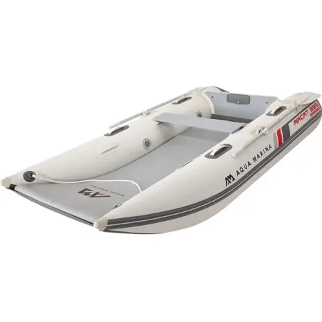 Aqua Marina AIRCAT - angled view of the inflatable catamaran Aqua Marina AIRCAT - angled view of the inflatable catamaran