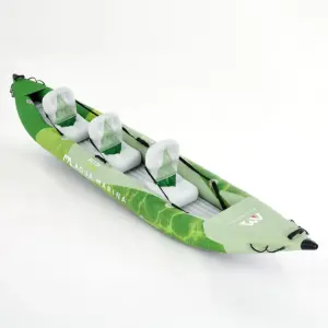 Aqua Marina Betta 475 - angled view of the kayak and three seats