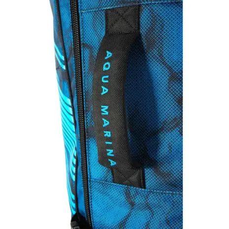 Aqua Marina Blueberry Bag - close-up of the padded shoulder strap Aqua Marina Blueberry Bag - close-up of the padded shoulder strap