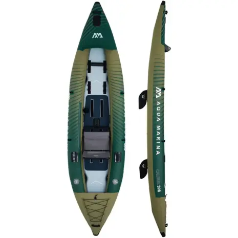 Aqua Marina CALIBER - top and side views of the kayak Aqua Marina CALIBER - top and side views of the kayak