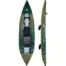Aqua Marina CALIBER - top and side views of the kayak