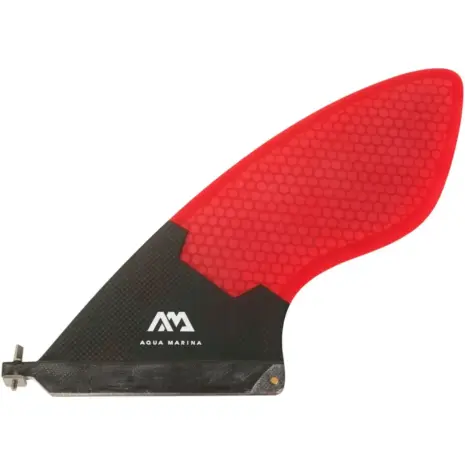 Aqua Marina fiberglass racing fin - red and black fin on a white background Aqua Marina fiberglass racing fin - red and black fin on a white background