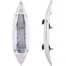 Aqua Marina HALVE - top and side views of the two-seat kayak
