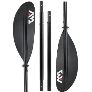Aqua Marina KP-2 kayak paddle - black paddle blades and separate shaft sections