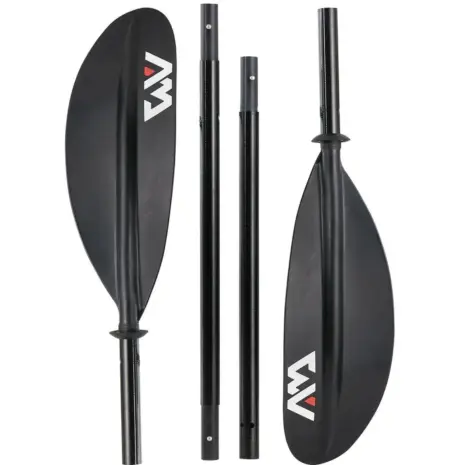 Aqua Marina KP-2 kayak paddle - black paddle blades and separate shaft sections Aqua Marina KP-2 kayak paddle - black paddle blades and separate shaft sections