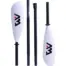 Aqua Marina KP-4 kayak paddle - four paddle sections laid out separately