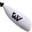 Aqua Marina KP-4 kayak paddle - close-up of a white paddle blade