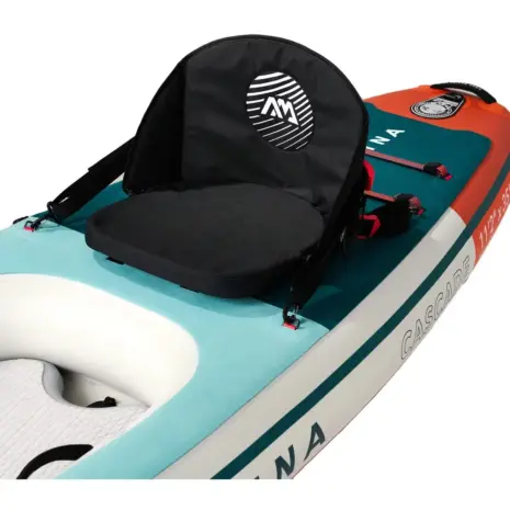 Aqua Marina kayak seat - seat fitted to a paddle board Aqua Marina kayak seat - seat fitted to a paddle board