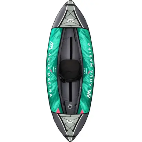 Aqua Marina Laxo 285 - overhead view of the kayak and seat Aqua Marina Laxo 285 - overhead view of the kayak and seat