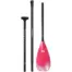 Aqua Marina PASTEL pink paddle - three paddle sections with pink blade