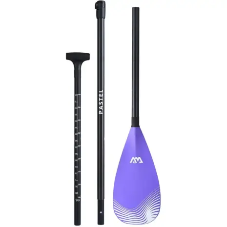 Aqua Marina PASTEL purple paddle - three paddle sections with purple blade Aqua Marina PASTEL purple paddle - three paddle sections with purple blade