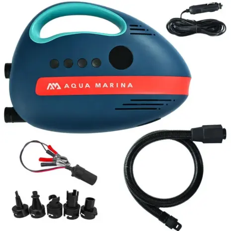 Aqua Marina PRO 12V electric pump - pump with hose power leads and adapters Aqua Marina PRO 12V electric pump - pump with hose power leads and adapters