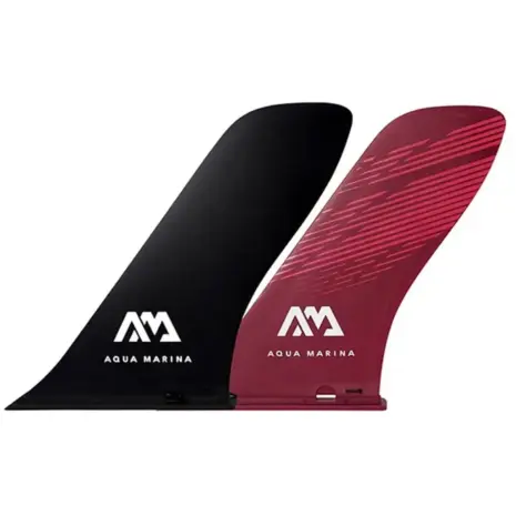 Aqua Marina slide-in racing fin - black and pink fin comparison Aqua Marina slide-in racing fin - black and pink fin comparison