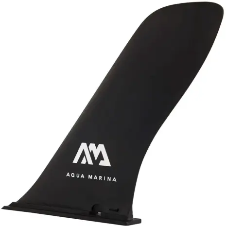 Aqua Marina slide-in racing fin - black fin with white logo Aqua Marina slide-in racing fin - black fin with white logo