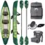 Aqua Marina RIPPLE 370 - canoe views with seat, fins, pump, bag and paddles