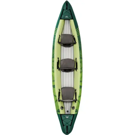 Aqua Marina RIPPLE 370 - overhead view of the three-seat canoe Aqua Marina RIPPLE 370 - overhead view of the three-seat canoe