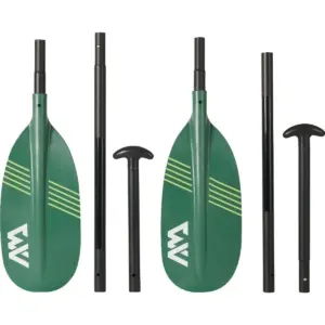 Aqua Marina RIPPLE-TECH convertible paddle - paddle sections arranged separately