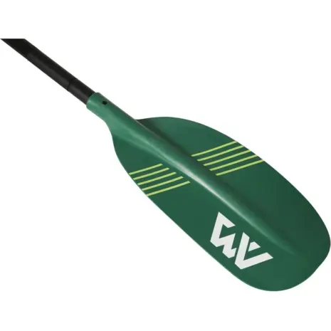Aqua Marina RIPPLE-TECH convertible paddle - close-up of the green blade Aqua Marina RIPPLE-TECH convertible paddle - close-up of the green blade