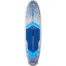 Aqua Marina Ray - top view of the blue and white board