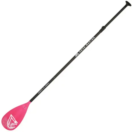 Aqua Marina SPORTS III Coral paddle - full paddle with black shaft and pink blade Aqua Marina SPORTS III Coral paddle - full paddle with black shaft and pink blade