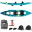 Aqua Marina STEAM 412 - kayak and accessories arranged together