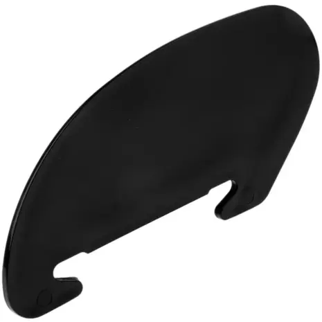 Aqua Marina side fin - black side fin viewed from the side Aqua Marina side fin - black side fin viewed from the side