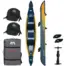 Aqua Marina TOMAHAWK AIR-K - kayak and accessories arranged together