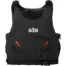 Gill Pro Racer buoyancy aid - front view of the black buoyancy aid