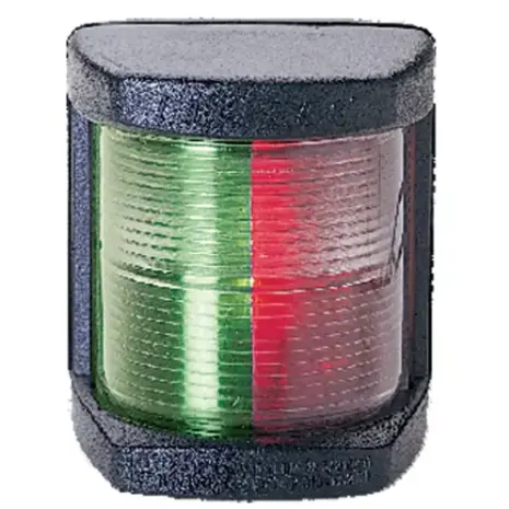 Lalizas Classic 12 bi-colour light - front view of the red and green lenses