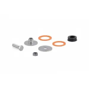 SeaStar HA5829 tiller bushing bolt kit - metal bolt bushings washer and two orange sealing rings