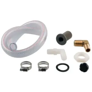 SeaStar HA6450 remote fill kit - clear hose fittings clamps and seals