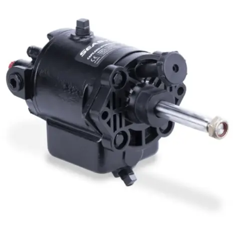 SeaStar HH5275 Capilano helm pump - black pump with projecting metal steering shaft SeaStar HH5275 Capilano helm pump - black pump with projecting metal steering shaft