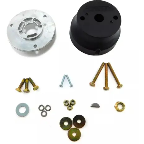 SeaStar SB39526P rack bezel kit - black bezel metal plate bolts nuts and washers SeaStar SB39526P rack bezel kit - black bezel metal plate bolts nuts and washers