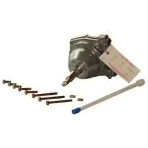 SeaStar SH91190 tilt helm - metal helm assembly with mounting hardware and tag