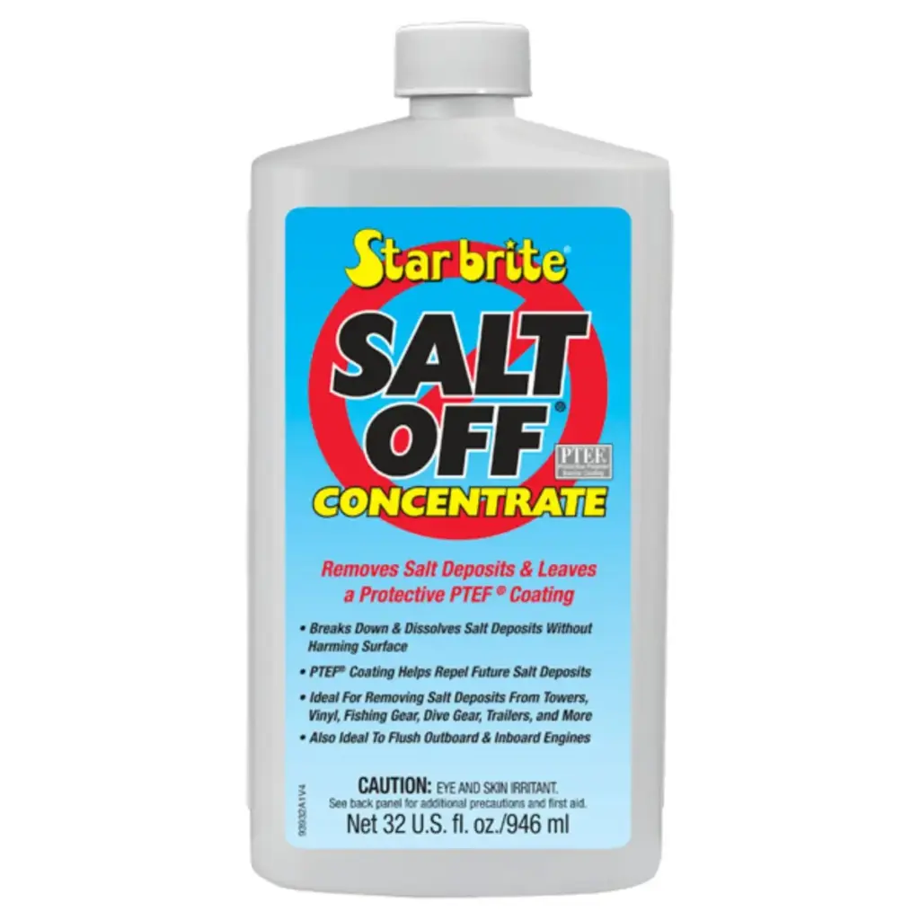 Starbrite Salt Off concentrate - front of the white 946ml bottle