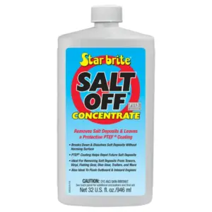 Starbrite Salt Off concentrate - front of the white 946ml bottle