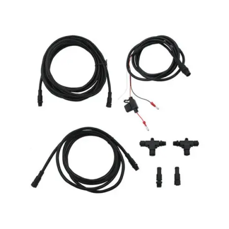 ONWA KC-N2K_SK NMEA 2000 starter kit ONWA KC-N2K_SK starter kit showing cables, T-connectors and termination resistors